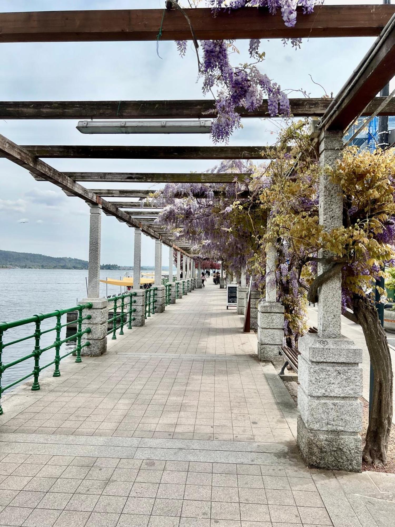 Casa Sul Lago Arona Exteriör bild